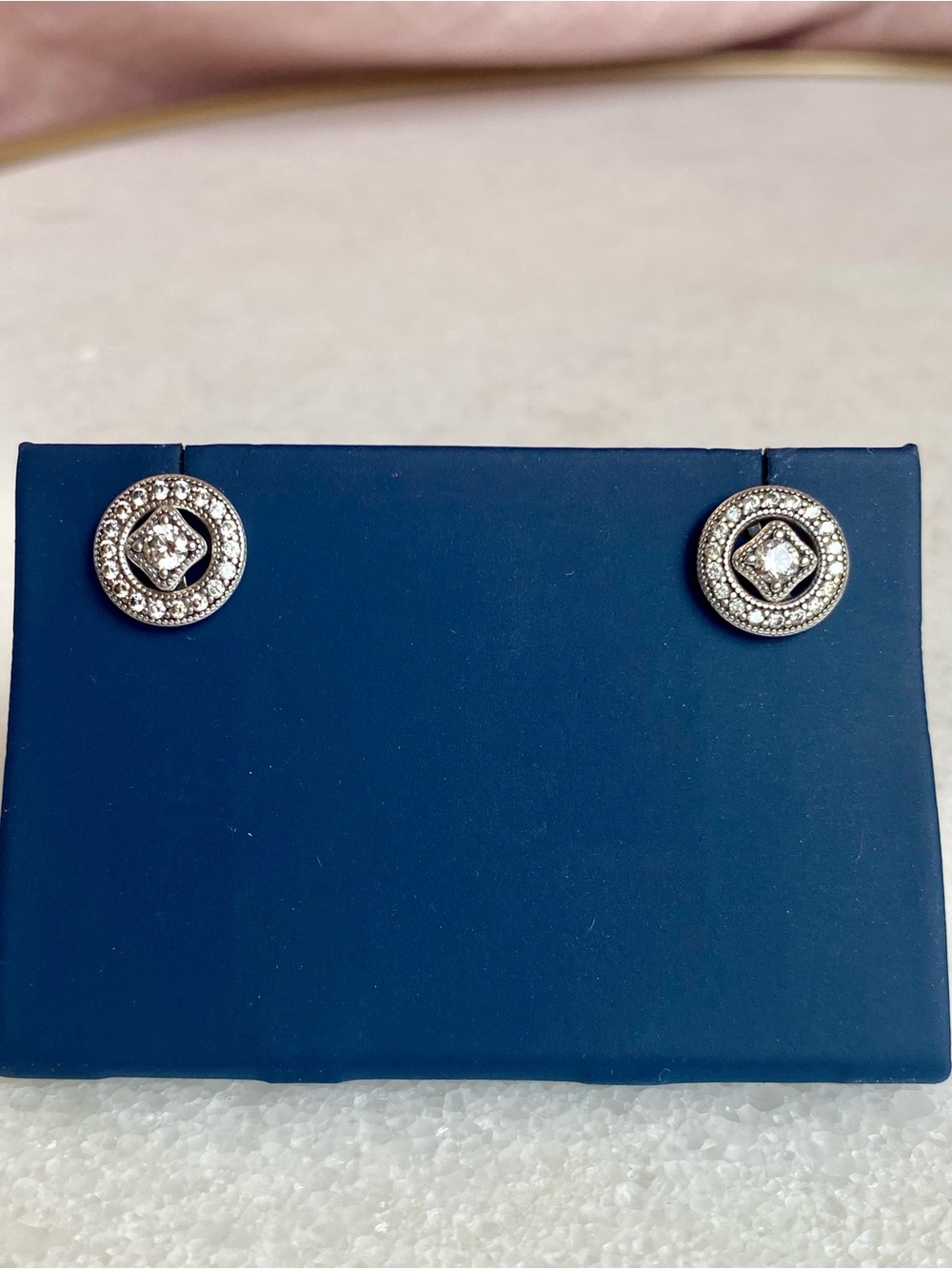 Pandora Vintage Allure Halo Stud Earrings